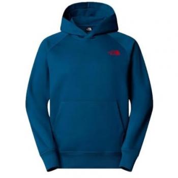 RedBox Dark Blue Red XL Raglan Hoodie