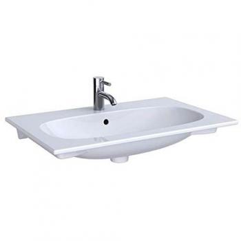 Geberit Acanto Möbelwaschtisch mit Überlauf 75 x 48 cm