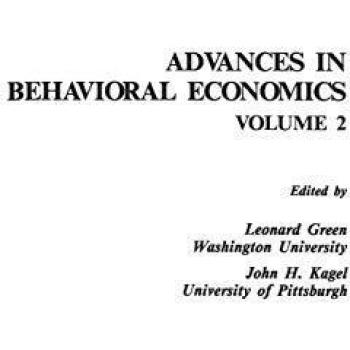 Advances in Behavioral Economics, Volume 2