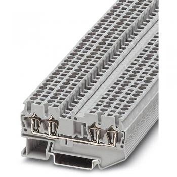 Bloc de Jonction ST 2,5-QUATTRO BK 3037452 Noir 50 pcs