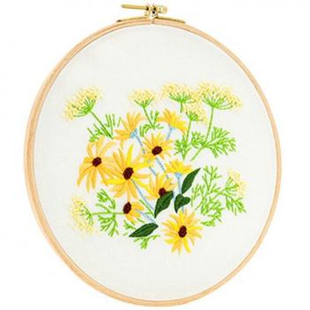 Embroidery Starter: Easy Flower Pattern