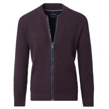 CASAMODA Strickjacke Uni Herren L rot