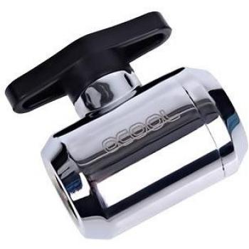 Alphacool RACOR Válvula de Vaciado Cromada