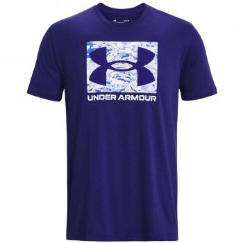 Short Sleeve T-shirt Azul L UA Camo Regular Hombre – Con Logo Empaquetado