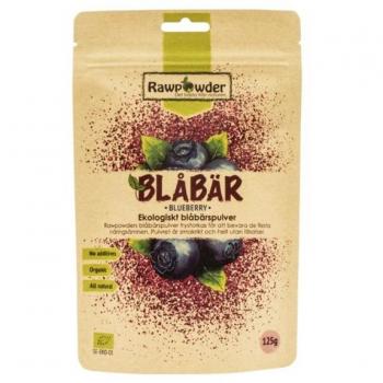 Eko Blåbärspulver 125 g