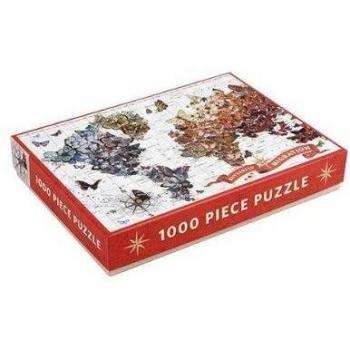Wendy Gold Butterfly Migration 1000 Piece Puzzle, by Galison