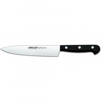 Cuchillo de Cocinero Arcos Universal 284704 de Acero Nitrum, con Mango de Polioximetileno y hoja de 17 cm en estuche