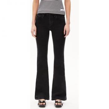 Anamaa Jeans da Donna in Denim Nera (ARMEDANGELS)