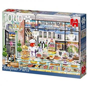 Bonjour Paris 18807 Meisterwerk-Puzzle – 1.000 Einzelteile