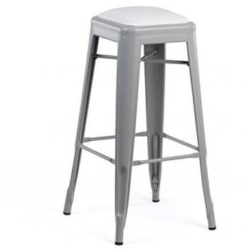 Luxe Tabouret – Coussin blanc Lix