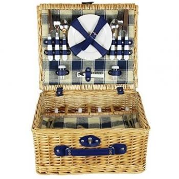 Mimbre Picnic Pack con Enfriador