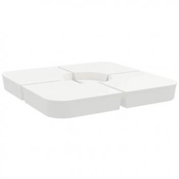 Support en PP pour parasol à pied croisé – pack 4 pcs