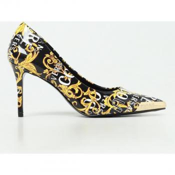 Chaussure à talon haute versace jeans couture femme noires