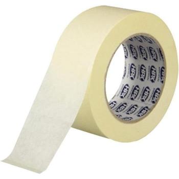 Ruban de masquage haute température 60°C Blanc crème 50mm x 50m