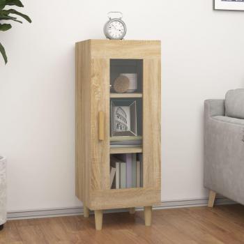 VidaXL Sonoma Sideboard – 34,5 × 34 × 90 cm (Holzwerkstoff Braun)