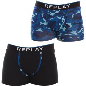 Replay Set di 2 Boxer con Logo