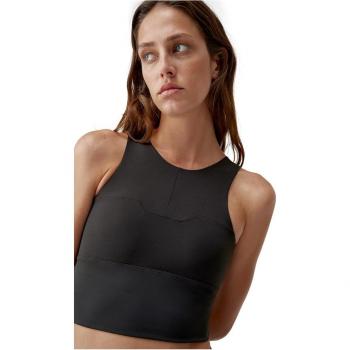 Chiara Sports Top (Medium Support) – Negro, talla L