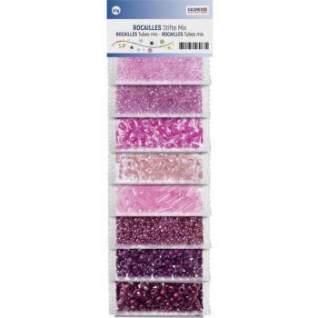 Glorex Rocailles Stifte Rosé-Kollektion