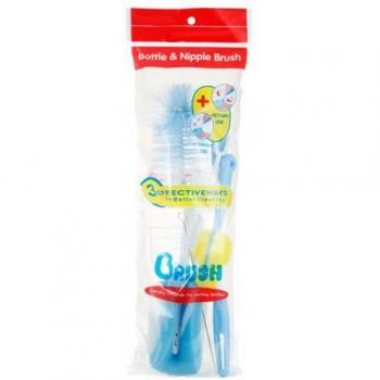 360° Baby Bottle Brush and Nipple Cleaner Set