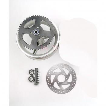 Aluminum Front/Rear Wheel Hub Set for 49cc Mini Dirt Bikes and Scooters