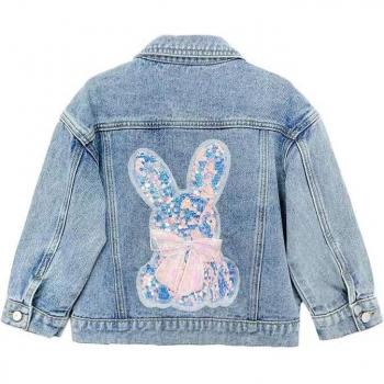 Chaqueta de denim para niña