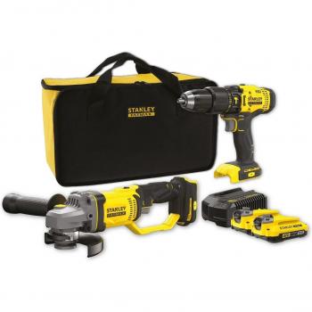 Set de Herramientas Stanley V20 con Baterías 2x2Ah