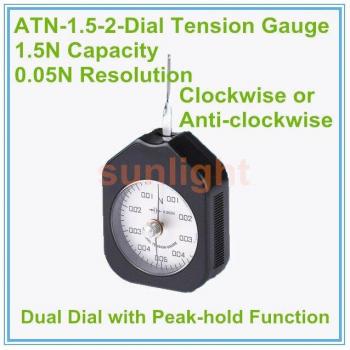 Tension Gauge 1.5N/0.05N Peak-Hold ATN-1.5-2