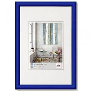 Walther Design Kunststoffrahmen KP520M 15x20 cm indigoblau