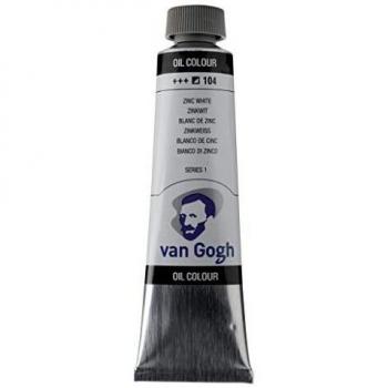 Tubo de pintura al óleo Van Gogh 40 ml Blanco de Cinc