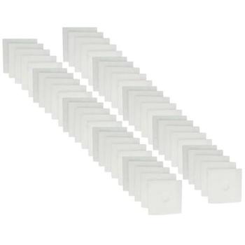Filtres à air vhbw 50 unités pour Helios ELS-VEI et ELS-VEF
