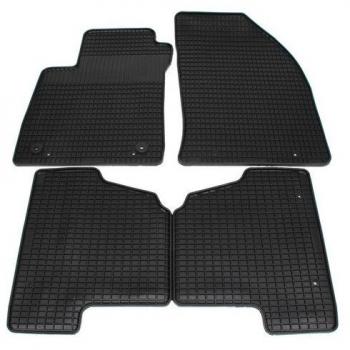 Tapis de sol en caoutchouc noir SCHOENEK 453619 – protection complète pour l’intérieur du véhicule