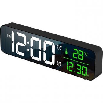 Snooze Plus LED Réveil Chambre Chevet Double + Port USB