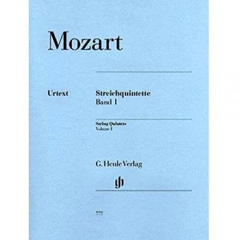 Partitions classique HENLE VERLAG MOZART W.A.