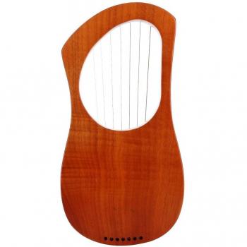 Música en Madera: Harpa Lyre 7 Cuerdas, Mahogany