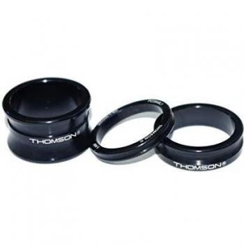 Multi‑Size Headphone Spacer Collection – Black (20 mm/10 mm/5 mm)