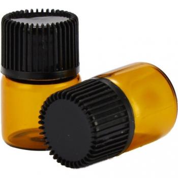 Aceite Esencial en Frascos Ámbar 10 Unidades