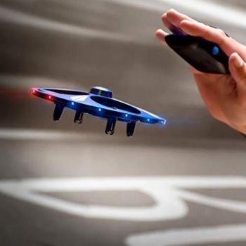 Motion-Controlled LED UFO Drone