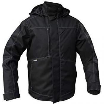 Dassy Winterjacke für Erwachsene, Schwarz, M