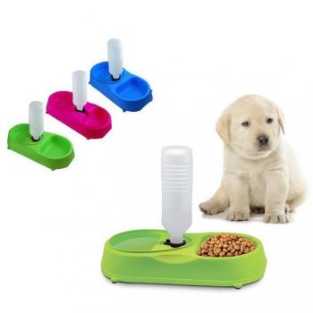 Dispenser per Cani e Gatti Acqua e Cibo
