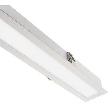LED Downlight 24W 120cm Branco Suave
