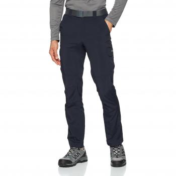 Columbia Pantalon de Randonnée Cargo Homme SILVER RIDGE II, Nylon, Bleu Marine, Taille 30