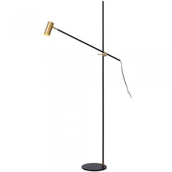 Lucide PHILINE Standlampe – GU10-Leselampe in Schwarz