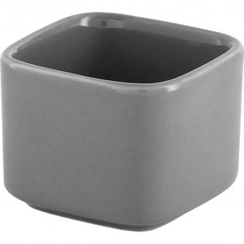 Ciotola Squadrata Vega Mini 90ml Grigio Light