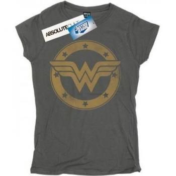 Chemise à manches courtes Wonder Woman étanche charbon de bois