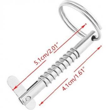 4 Pcs Stainless Steel Deck Hinge Quick Release Pin
