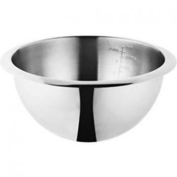 Durable 2.65L Stainless Steel Kitchen Mixing Dish
