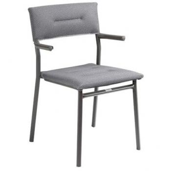 Fauteuil de jardin Oron matelassé BeComfort®