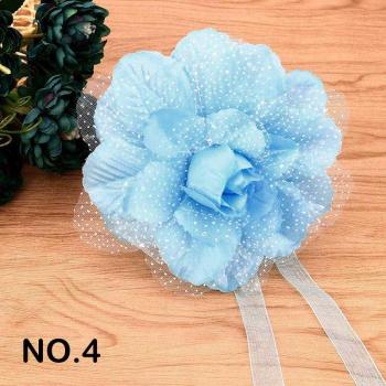 Sangle décorative pour rideaux, fleur de pivoine, 1 pièce, 6A0941