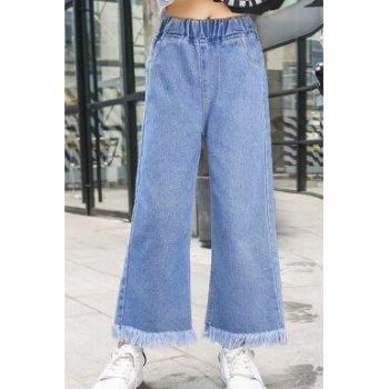 Jeans anchos para primavera y otoño