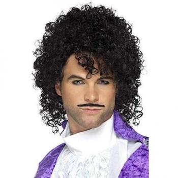 Smiffy Black Curly ‘80s Hair